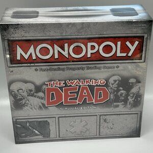 Monopoly THE WALKING DEAD Survival Board Game Edition Hasbro 2013 New Sealed